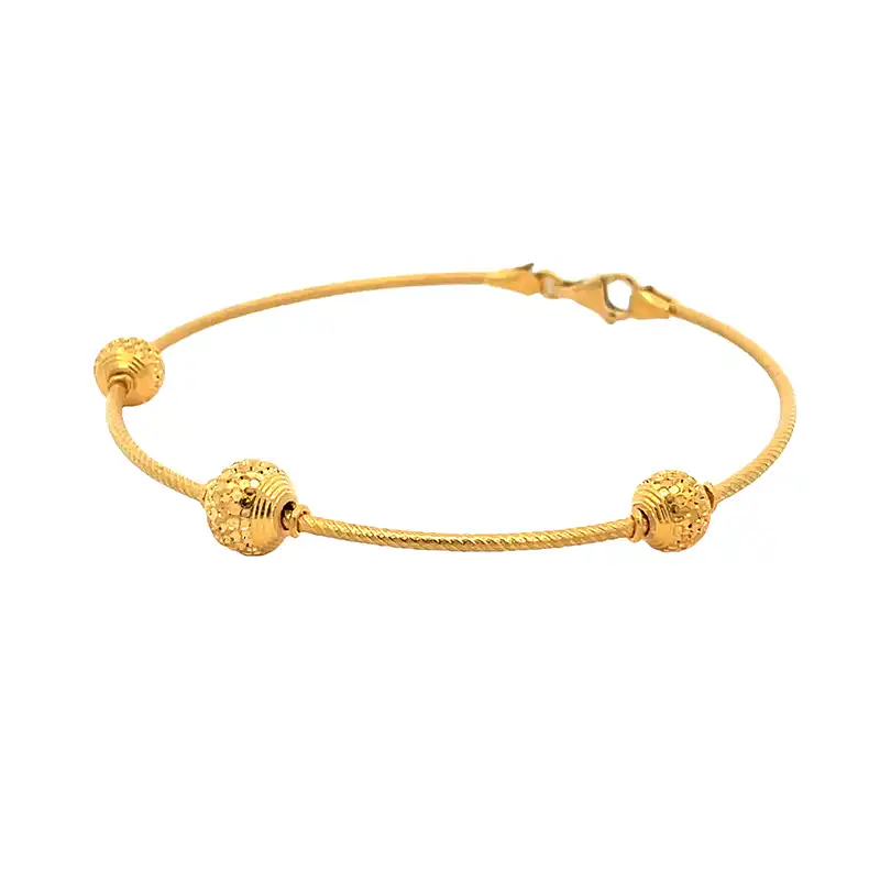 22K Gold Fashion Bangle